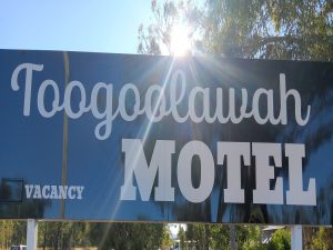 Toogoolawah Motel Sign